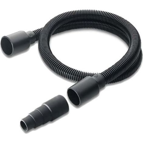 Flexible d'aspiration, compatible avec les aspirateurs Kärcher WD2, WD3, WD4, WD5 et WD6, flexible d'aspiration avec adaptateur, 1 m, Réf. 28631120 (1/4)