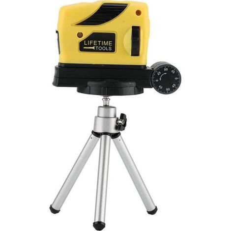 Niveau laser Point / Ligne / Croix Vertical Horizontal Outil Mesure Avec trépied (1/4)