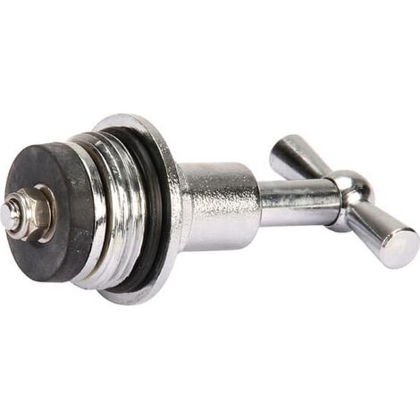 JS Parte superiore a manopola, con O-Ring, DN20, 3/4'', cromato opaco, 0018222020001