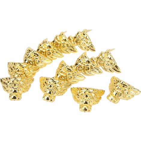Pieds de boîte à bijoux style rétro, protège-coins en plastique résistant pour meubles en bois et coffrets (1/5)