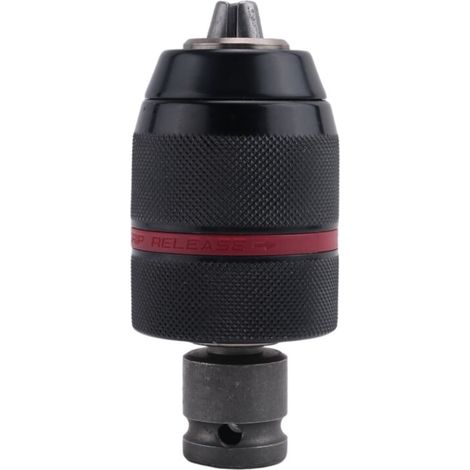 1,5–13 mm 1/2 Zoll-20UNF Schnellspannbohrfutter mit 1/4 Zoll Sechskant-SDS-Plus-Schaft und Vierkantantriebsadapter