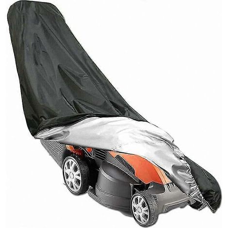 Housse imperméable pour tondeuse à gazon 210D - Protection UV, bâche d'hiver anti-poussière pour tracteur de jardin et tondeuse (1/5)