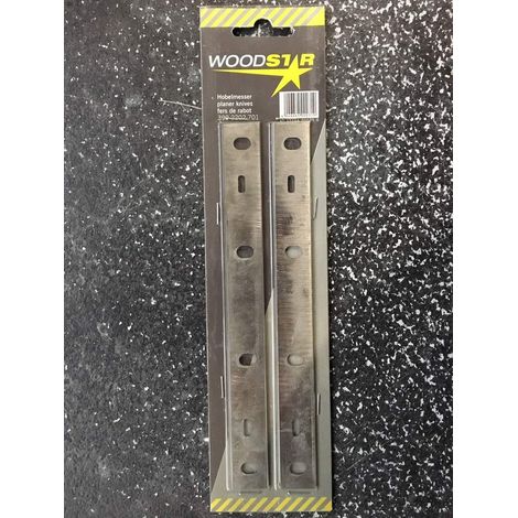 Coppia di coltelli per ricambio nuovo modello x pialla filo spessore Scheppach hms850 hms860 (1/4)