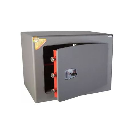 TECHNOMAX - Coffre-fort à fixer à clé, certifié EN 14450:18-S2, 5 pênes, 47 L, 35x47x35 cm (1/4)