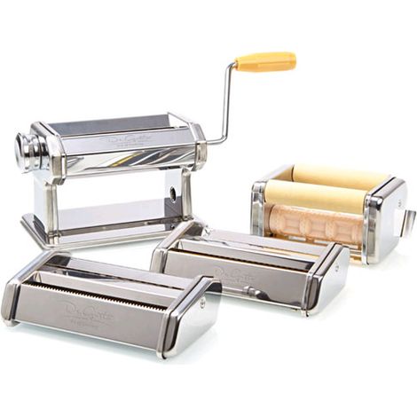 Machine à pâtes et raviolis maison avec accessoires - grand ensemble