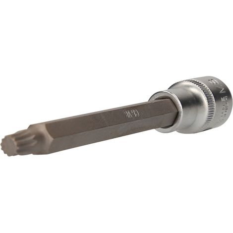 BRILLIANT TOOLS 1/2" Vaso de punta poligonal 200 mm largo M8 - BT022960 (1/4)