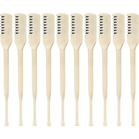 Coupe-poils nasaux 2 en 1, couteau à poils de nez double face, outil d'épilation des narines pour femmes et hommes (1/5)