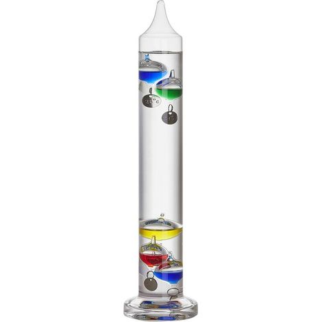 [NEUWERTIG] B-Ware TFA Thermometer Flüssigkeitsthermometer Galileo Galilei Glas Innentemperatur (1/2)