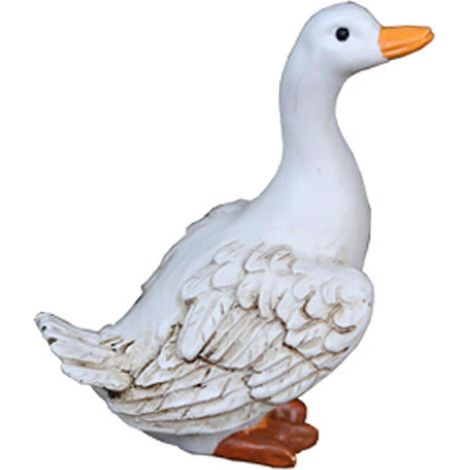 Figurine de canard décorative pour la maison, ornement de bureau, sculpture mignonne pour le jardin, la cour, le balcon ou l'extérieur.-Style C (1/5)