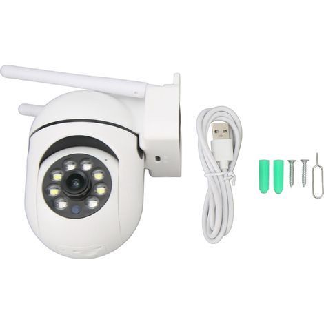 Intelligente drahtlose WLAN-Sicherheitskamera für die Innenüberwachung, Infrarot-Nachtsicht, EU-Stecker. (1/5)