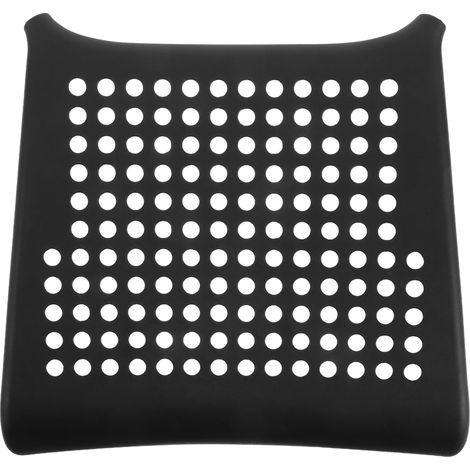 Pied de chaise rechange en plastique noir perforé