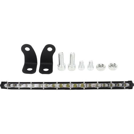 Barre LED 19 pouces 12-24V 54W Projecteur auxiliaire de travail Phare routier pour camions tout-terrain ATV UTV Bateaux (1/5)