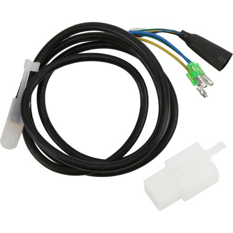 Câble d'extension électrique 130cm pour vélo, connecteur mâle étanche 9 broches (1/5)