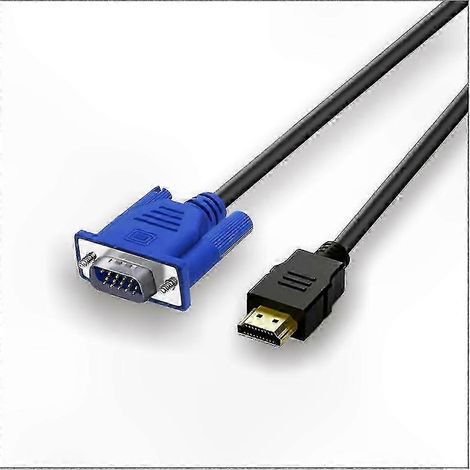 Câble adaptateur HDMI vers VGA pour la connexion TV et moniteur (1/4)