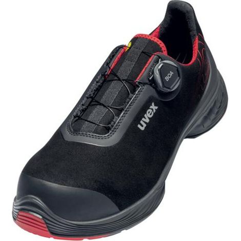 Uvex Sicherheitshalbschuhe S3 SRC uvex 1 G2 mit BOA Fit System, uvex xenova Kunststoffkappe, Weite 11, Größe 35