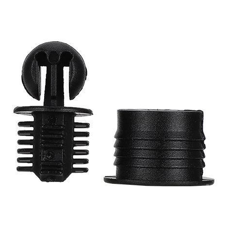 10 paires de grilles de protection pour haut-parleurs avec fermeture à pression et boucle de fixation anti-poussière (1/5)