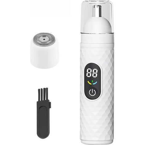 Tondeuse électrique rechargeable pour les poils des oreilles et du nez - modes réglables (1/5)