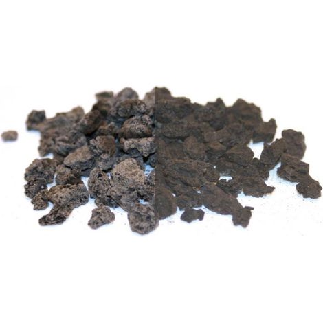 Pouzzolane noire 20 litres – Roche volcanique naturelle – Calibre 10-40 mm – Pour massifs, arbres et drainage – Secret Vert