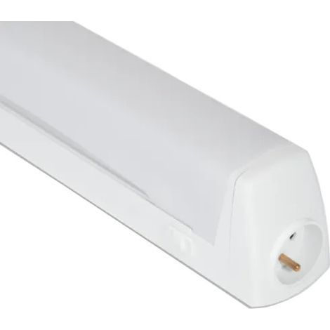 Applique linote Xeriane inter avec prise – Douille S19 – Compatible lampe halogène 50W ou tube LED 9W – Interrupteur ON/OFF – Resistex (1/3)