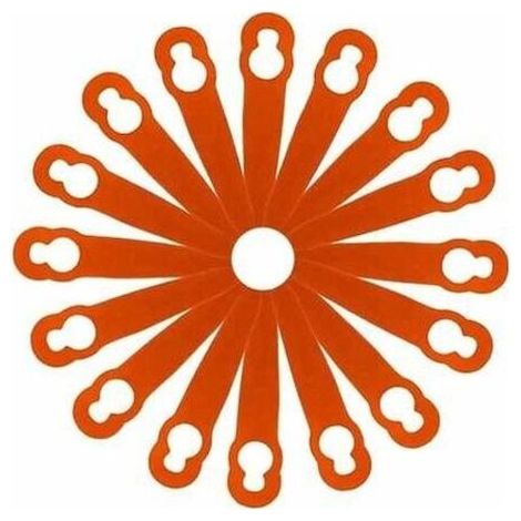 Lame de tondeuse en plastique, pour jardin et cour, accessoires pour tondeuse FSA45, lame en plastique L83, lot de 100 pièces (1/5)