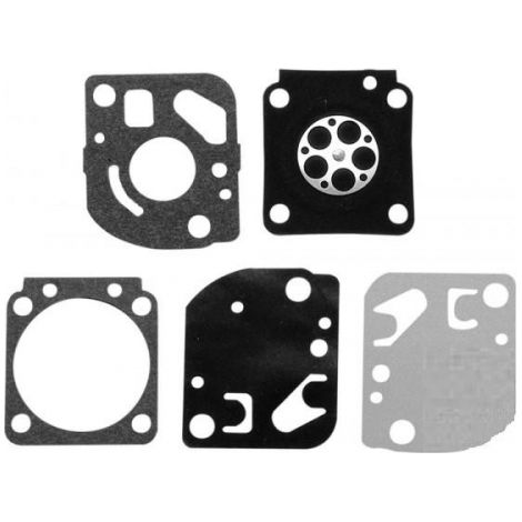 GND12 - Kit membranes pour carburateur ZAMA monté sur HOMELITE - ECHO - DOLMAR