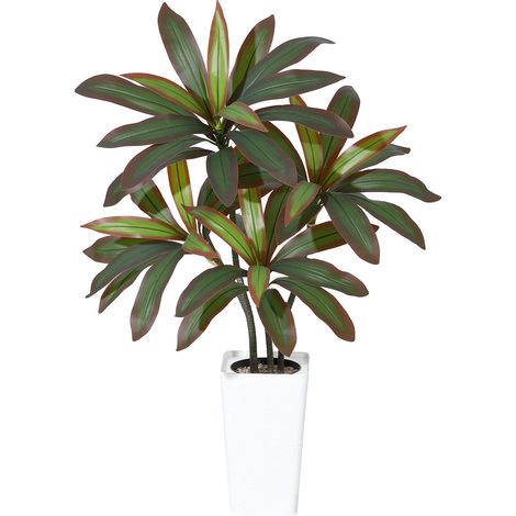 Albero di dracena artificiale, foglie realistiche, nessuna manutenzione, verde, 150 cm (1/2)