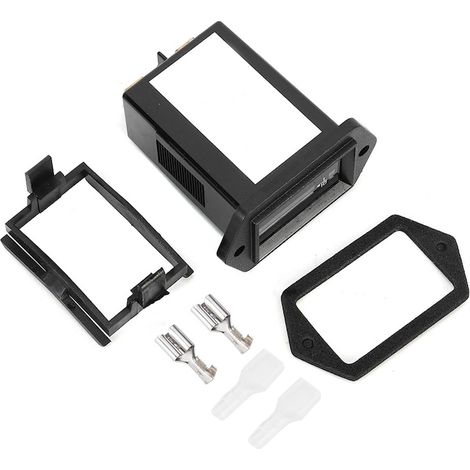 Compteur horaire digital IP65, DC 6-50 V, boîtier ABS, pour engins de chantier et machines agricoles, mesure heures (1/5)
