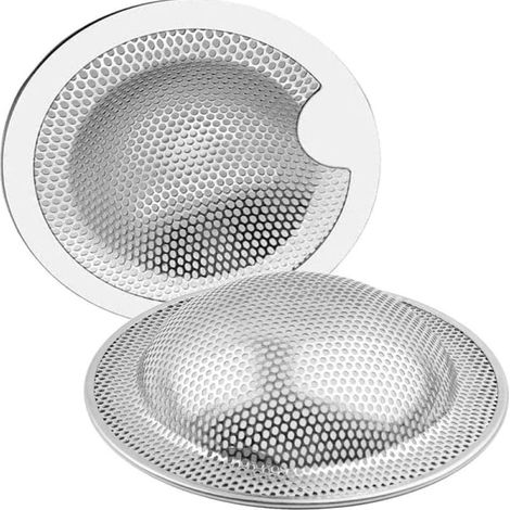 Filtre à cheveux pour lavabo de salle de bain, filtre pour piscine, bonde de sol, pièces de 10,2 cm, durable (1/5)