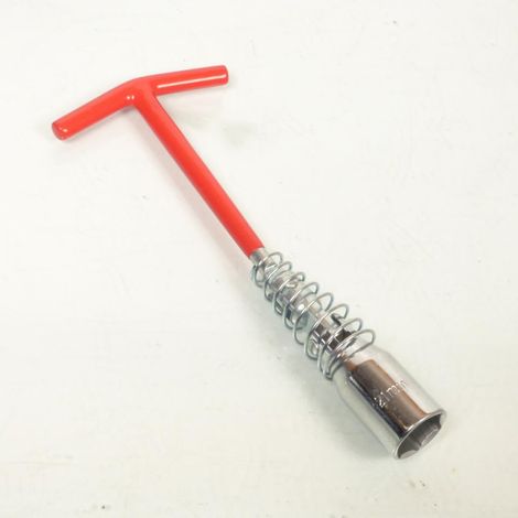 Clé à bougie articulée de 21mm manche en T neuve pour moto (1/3)