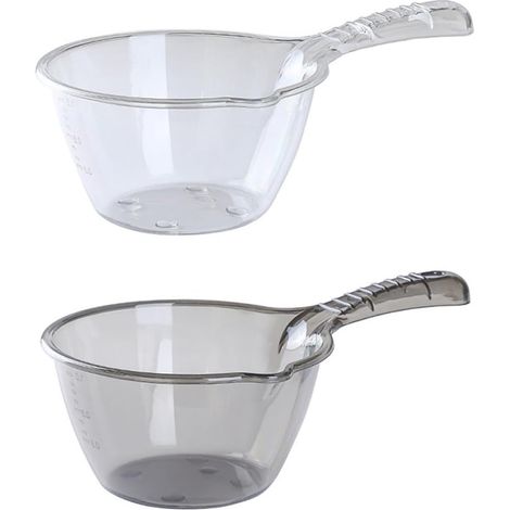 Ensemble de 2 ustensiles de cuisine en plastique à longs manches (1/4)