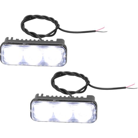 Feux LED de calandre avant Universel, Lampe de Jour pour Voiture et Moto (1/5)