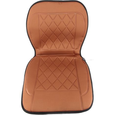 Coussin Chauffant Auto 12V, Assise Voiture Chauffante Électrique 30-60°C, Siège Chauffant Réglable, Housse Isolement Hiver, Tampon Thermique pour Véhicule (1/5)