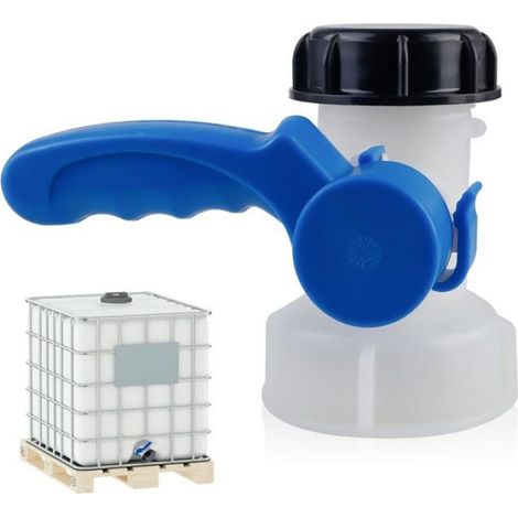 Adaptateur IBC - DN50 75mm - Pour Robinet D'arrêt Et Vanne Papillon - Réservoir Eau De Pluie - 1 Pièce (1/5)
