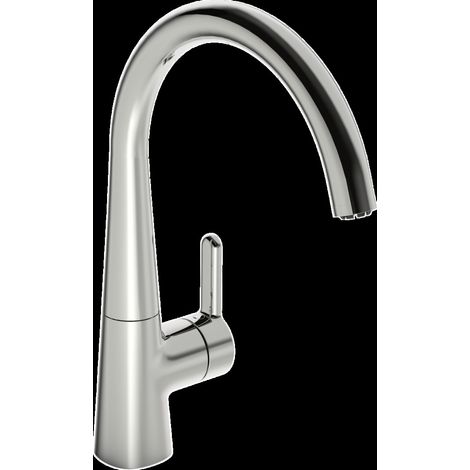 HANSA HANSADESIGNO Style Küchenarmatur, Niederdruck, chrom, (1/5)