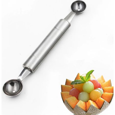 Pastèque Melon Fruit Scoop Creuser Boule Crème Glacée Digger Scoop Outils Cuillère Cookie Melon Baller Scoop Fruits Plats Outil (1/3)