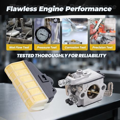 Pièces de modification : carburateur MS250, MS230, MS210, 021, 023, 025WT-286 (1/4)
