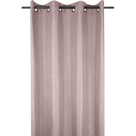 1 Rideau 140 x 260 cm Bea rose poudre (1/3)