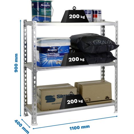 Simonrack Maderclick Superplus 3 400 Galva Holzregal
