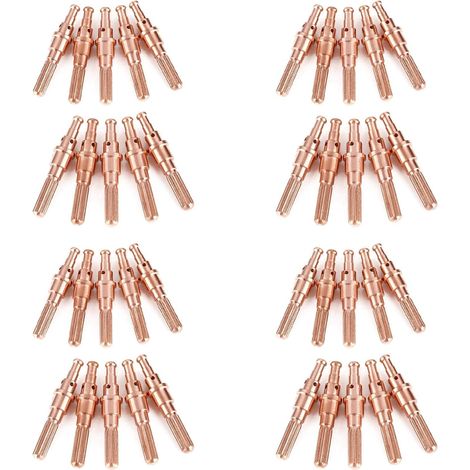 40 PièCes SéRies 9-8215 Dynamique Thermique des ÉLectrodes Chalumeau Coupe Plasma 60/100 (1/5)