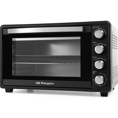 Orbegozo HO 455 - Forno elettrico da tavolo, capacità 45 l, timer, calore superiore e inferiore, 2000 W (1/5)