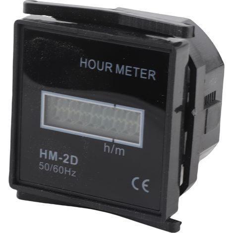 Sa Majesté‑2D AC100‑Compteur électrique numérique 240 V avec affichage LCD, indicateur de temps (1/5)