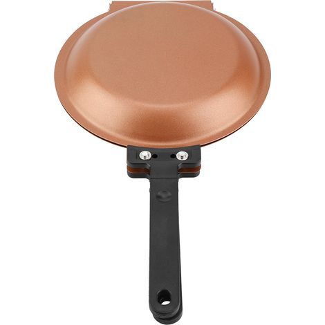 Poêle à omelettes, Petite, Double Face anti-adhésive pour la Cuisine,Convient Pour Tout Type de Deux dont Induction (1/5)
