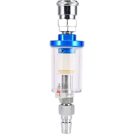 pour spray gun air filter Pistolet à air Air Line Mini filtre, pistolet à air filtre à air piège à eau peinture claire séparateur d'humidité avec mâle et femelle Ada (1/5)