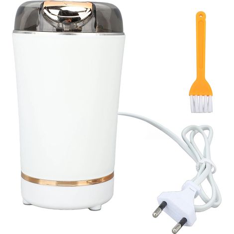 Moulin à café électrique 200W, en acier inoxydable, pour les grains de café, les épices et les noix, idéal pour la cuisine, la maison, le bureau et les voyages.-AquaForge (1/5)