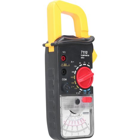 Pince multimètre, multimètre portatif de précision, testeur analogique de tension et de courant, appareil de mesure pour électriciens 7110 (1/5)