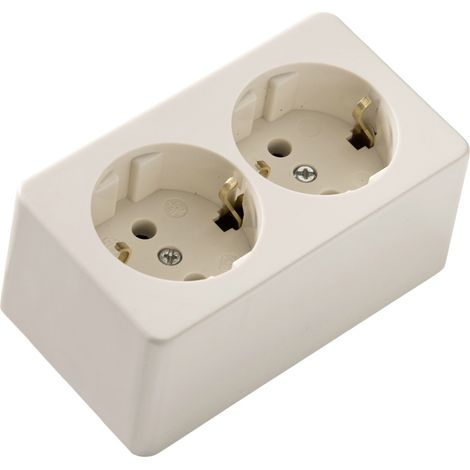 Elektrische Steckdose Kaiser 4024881950120 cremeweiß 16 Ampere