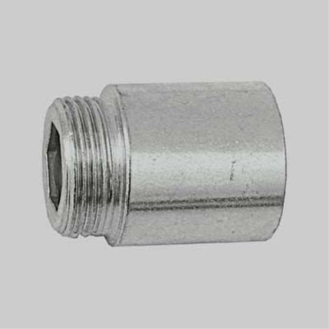 Manicotto f.m. ridotto in acciaio f1/2"xm3/4" x 15 mm (1/2)