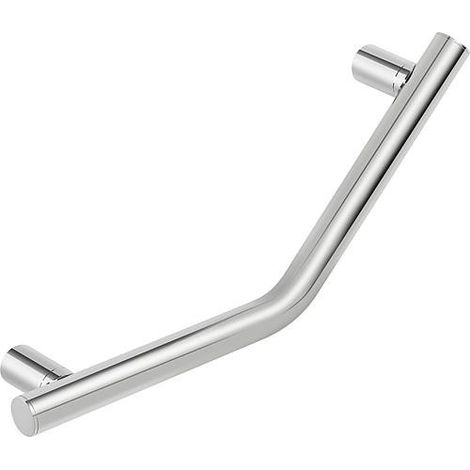 Poignee d’angle Elida 45° acier inoxydable lxhxp:438x438x87mm (1/2)