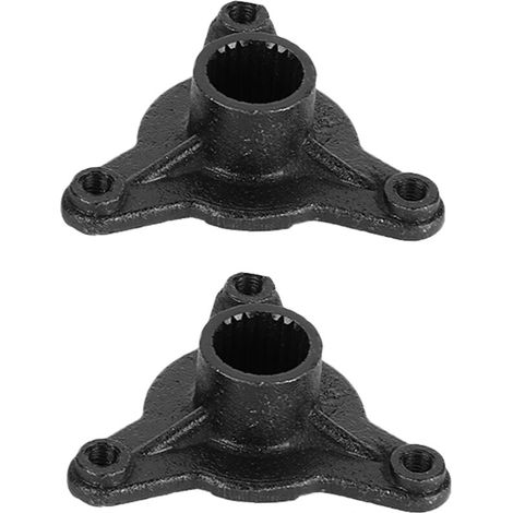 Mozzo assale TOPINCN ad alta precisione a 3 fori, resistente all'usura per ATV/Go-Kart da 110 cc, lavorato a CNC, adatto per ATV507/ATV517F, facile da usare.