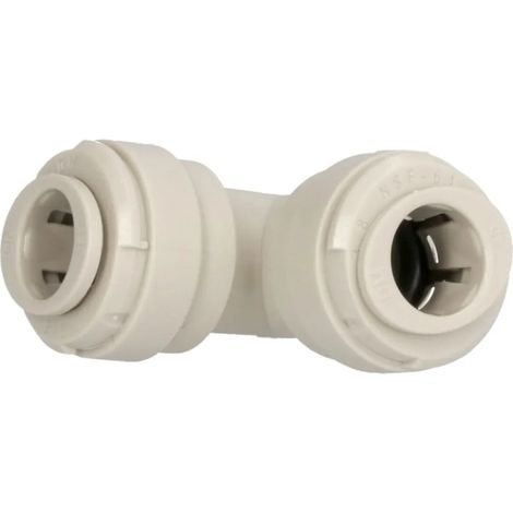 Codo de tubo, Conexion de tubo 90° - tubo 3/8" x tubo 3/8" (1/4)